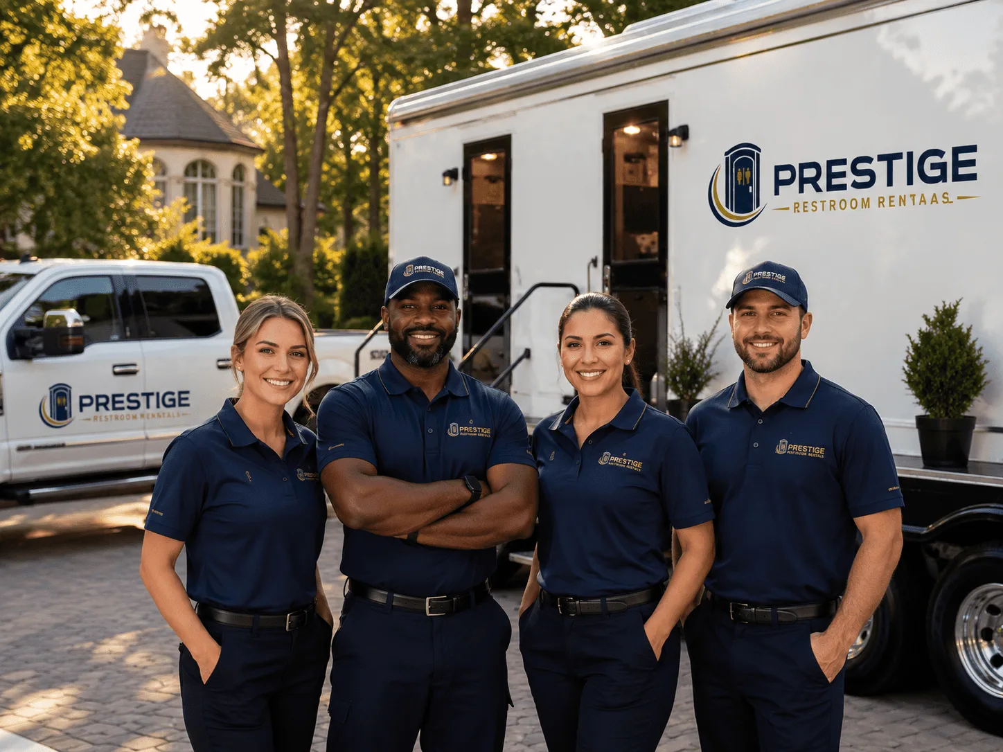 Trusted Luxury Portable Restrooms company in Blanch, NC